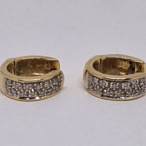 kõrvarõngad   teemantiga  585      5,15g    au3297