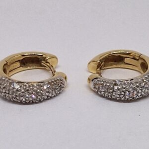 kõrvarõngad   teemantiga  585    4,64g    au3298