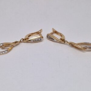 kõrvarõngad 585  3,21g   au3307