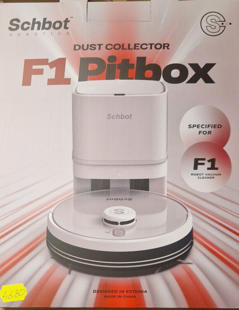 Pitbox tühjendusjaamaga robottolmuimeja F1 Pitbox o4680