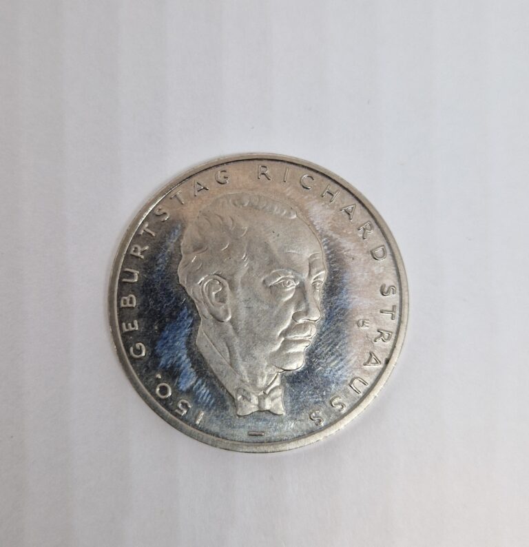 müünt Richard Strauss 10eur ag307