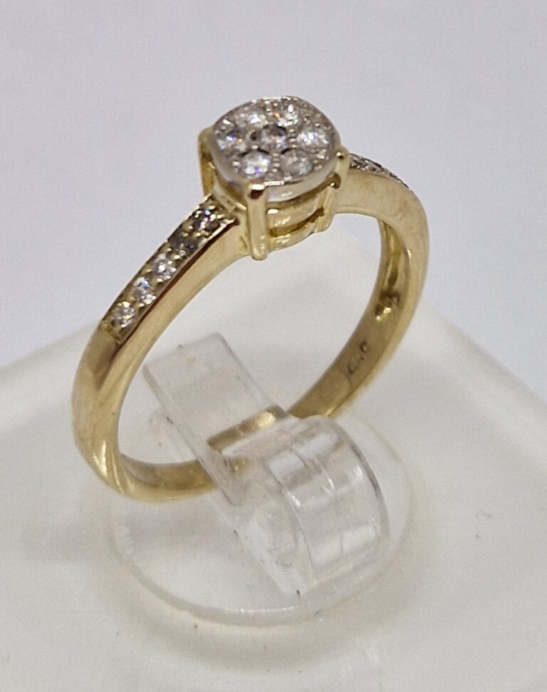 sõrmus teemantiga 17,5g suurus 17,5 au3317