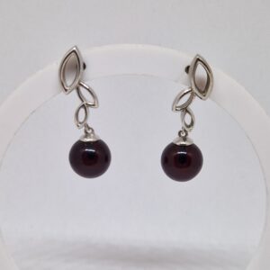 hõbekõrvarõngad merevaiguga       10eur. -1 gr.