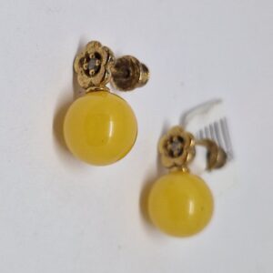 hõbekõrvarõngad merevaiguga       10eur. -1 gr.