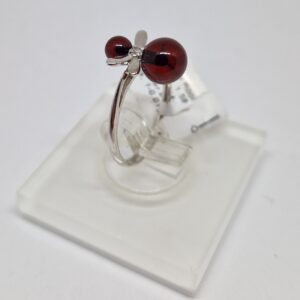 hõbedanesõrmus merevaiguga   10eur -1 gr.