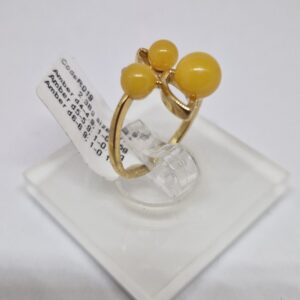 hõbedanesõrmus merevaiguga   10eur -1 gr.