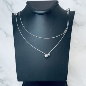 Hõbekett 925   9,4g  87sm   HE067
