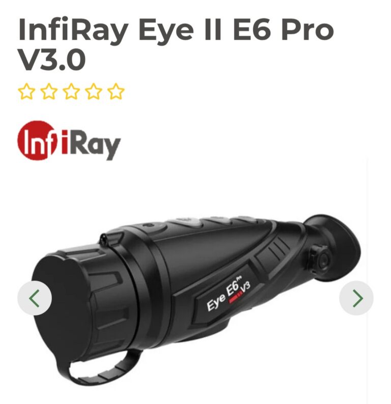 IRay E6 Pro V3 Thermal Imaging Monocular (50 Hz) o5643